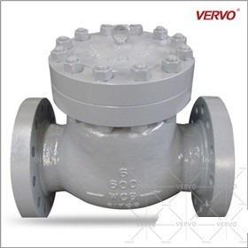 Bs1868 6 Flanged Swing Check Valve Type Nrv Class 600 Rtj Flange Api6d Vertical