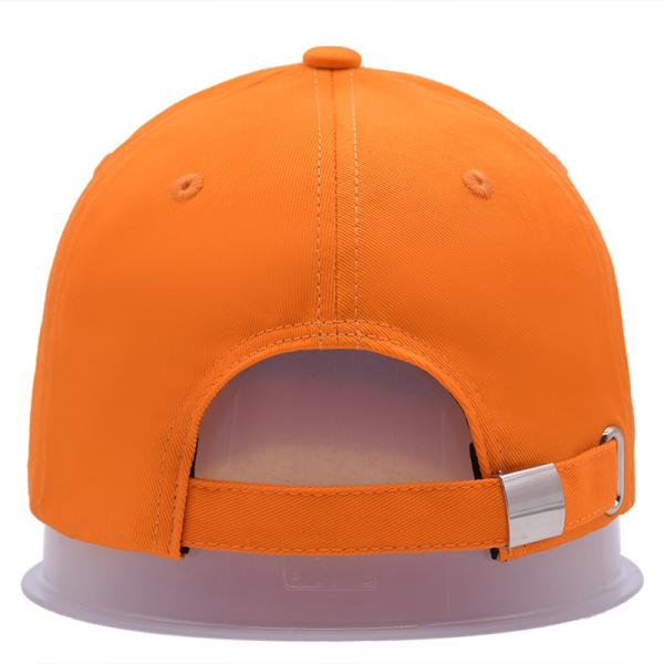 Structed Front Panel Six-Panel Baseball Cap Cotton Fabric With Embroidery Logo