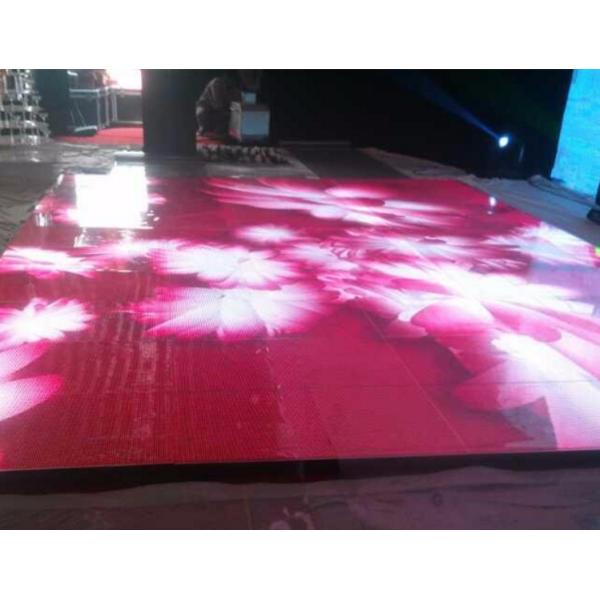 Внутри помещений P1.25 LED Dance Floor интерактивный портативный 3D эффект 25600 пикселей портативный LED-танцевальный двор