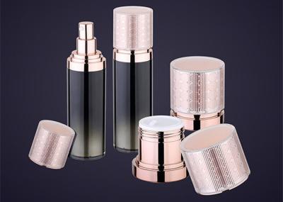 The material is made of the pink bottle of the SAN cover Empty Makeup Containers