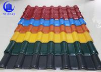Tuile de toit facile ignifuge de résine de PVC de l'installation asa pour le revêtement de mur d'école
