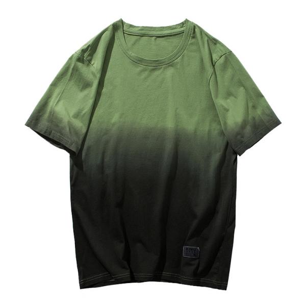 Customized fashion short sleeve cotton plain wholesale change color t shirts price
