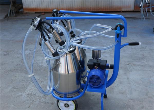 HL-JN07A Transparent Bucket Dry Pump Electric Milking Machine with 1.1Kw Motor