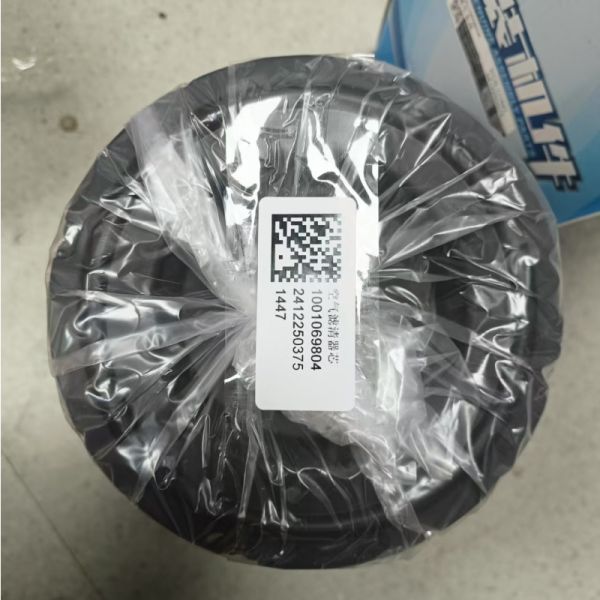 Original Spare Part Air Filter Element 1001069804 with Iron and Filter Paper for Weichai Generator Set