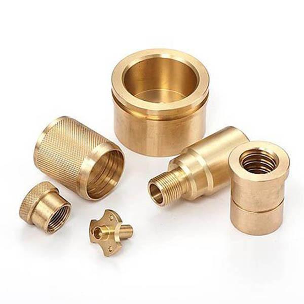 Polishing Brass Thread Machining CNC Drilling And Tapping Customizable