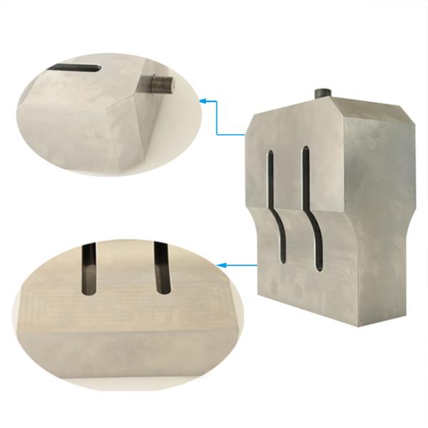 рожок ультразвуковой заварки титана 15kHz 150*50mm для заварки лицевого щитка гермошлема