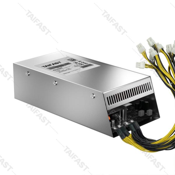 Ethereum Mining Rig Power Supply TAIFAST BTC Miner Machine 2000W Psu 12V PC
