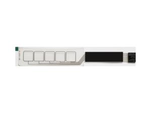 60-350g アクチュエーションフォース メンブレンスイッチキーボード、5キーパッド付き