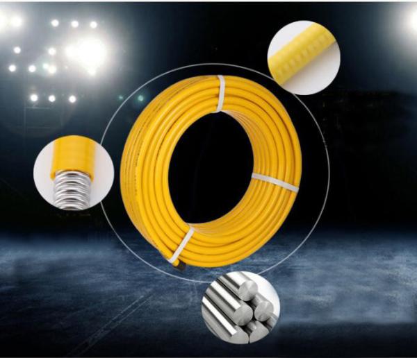 DN10 Gas Hose For Commercial Kitchen Rohs Certified  High Pressure Resistant