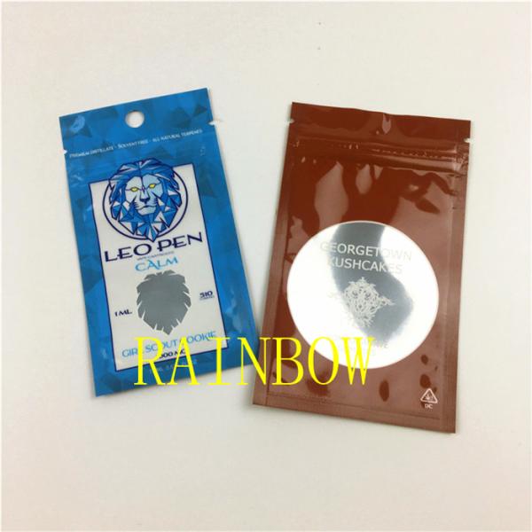 жара 7g 200pcs MOQ цифровая печатая Childproof - загерметизировать сумки mylar алюминиевой фольги съестные с изготовленным на заказ ЛОГОТИПОМ