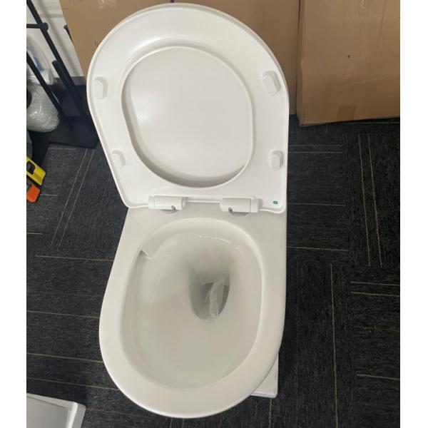 Sanitary Ware European P Trap New Flush Tornado Flushing Concealed Cistern Ceramic Wall Hung Toilet