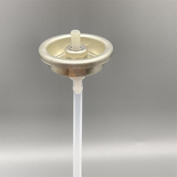 Compact Air Conditioner Cleaning Agent Valve for Automotive AC Maintenance with Ergonomic Design and Quick-Connect Fittings