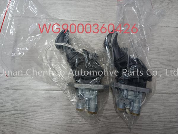 Shandeka C9H Válvula de freio de mão de reboque (capa de couro) WG9000360426 China Heavy Truck Parts