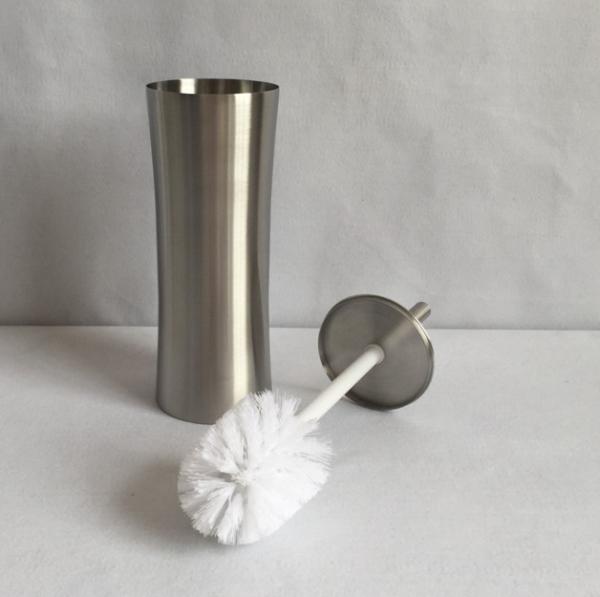 304 Stainless Steel Strong Cleaning Soft Brushing Toilet Brush Free Standing Toilet Brush Gold
