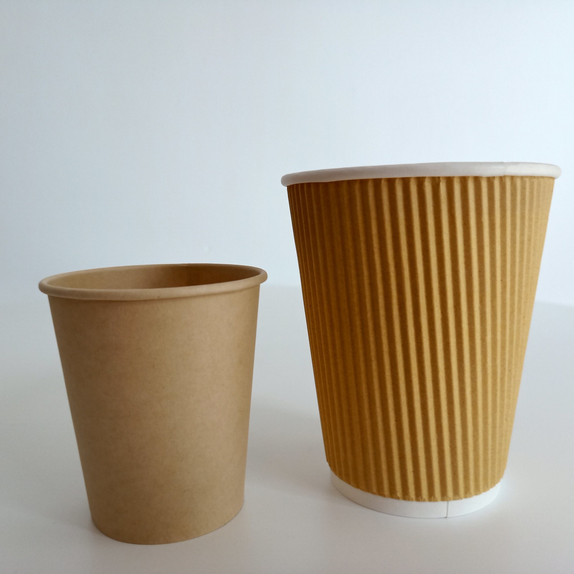 Customization 80z Double Wall Paper Cup for Disposable Coffee and Beverage Drinking