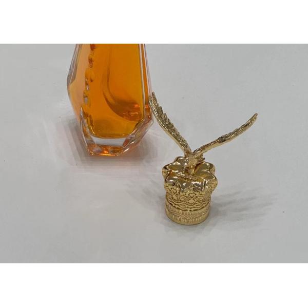 Metal Eagle Shaped Zamak Perfume Caps Zinc Alloy Glass Perfume Bottle Cap