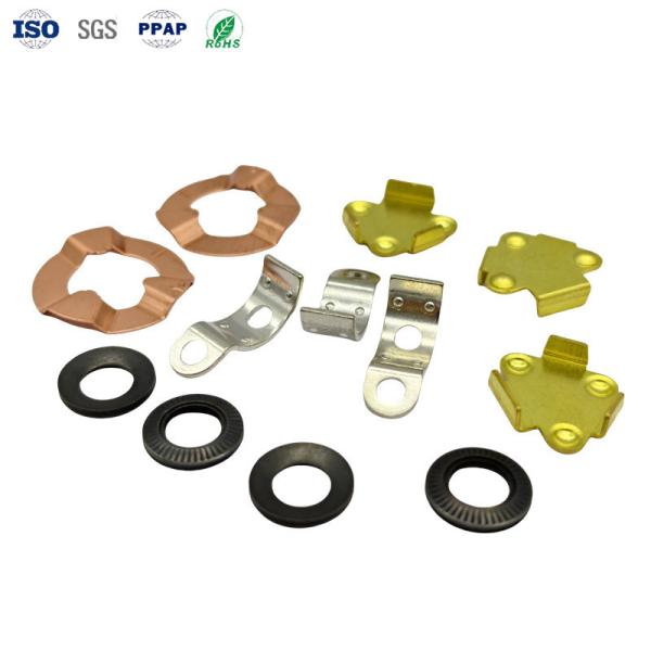 Custom Fine Blanking Copper Stamping IATF 16949 Machinery High Conductivity Tolerances 0.02mm Carbon Steel Customized Size