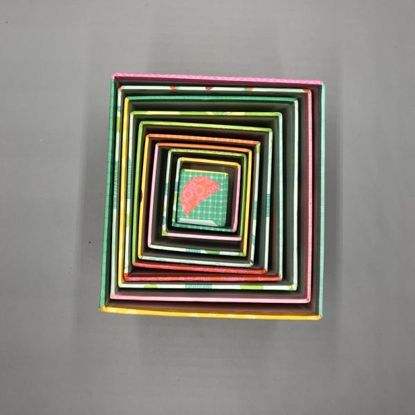 BSCI Approved Gift Packing Box Cardboard Jewelry Organizer Display