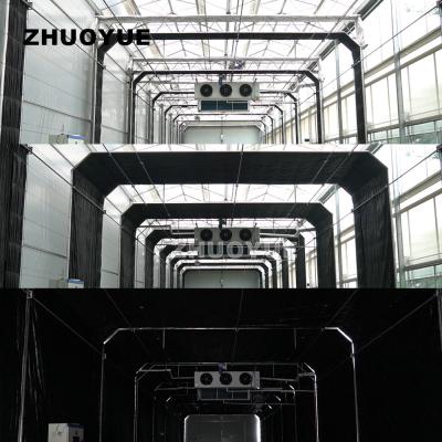 Automatic Shading System Light Deprivation Greenhouse Plastic OEM ODM