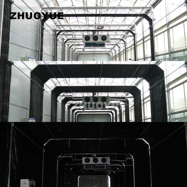 Automatic Shading System Light Deprivation Greenhouse Plastic OEM ODM