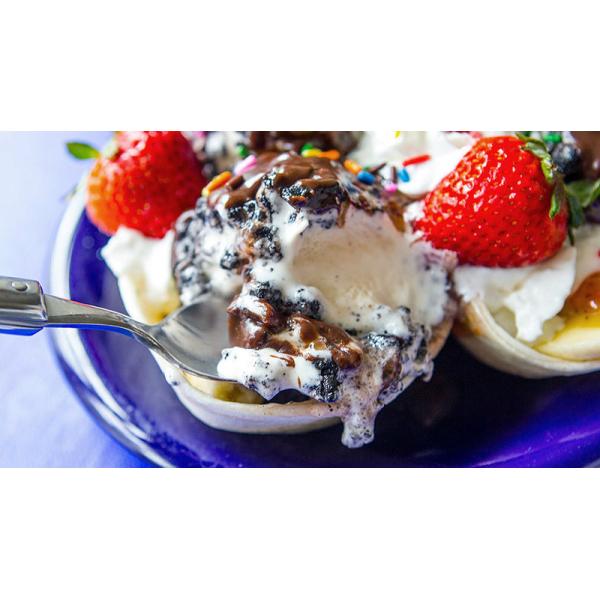 Homemade Ice Roll Making Tray Instant Ice Cream Maker Blue Colour And Full Manual