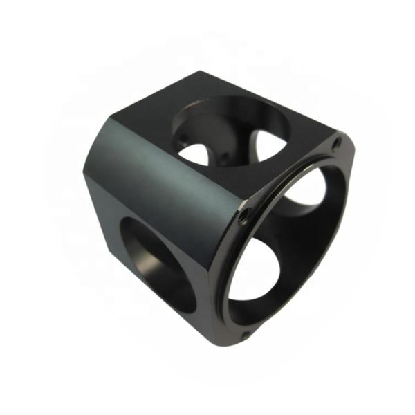 Black Anodized CNC Milling Components Aluminum Alloy Instrument Parts Automotive