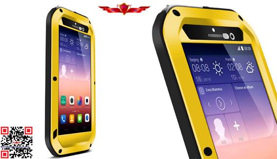 100% Quality Guaranteed Aluminum Dirtproof/Shockproof/Waterproof Case For HUAWEI P7