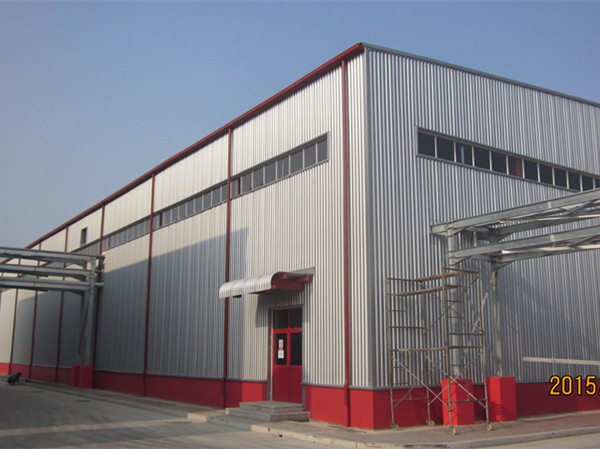 Metal el almacén prefabricado marco de la estructura de acero del aguilón de la construcción de edificios