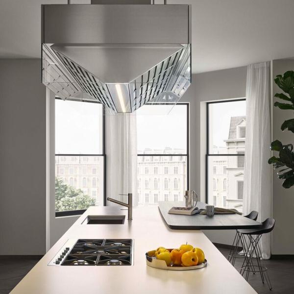 Armoire de cuisine à porte en mélamine MDF personnalisée pour la conception de cuisine à domicile