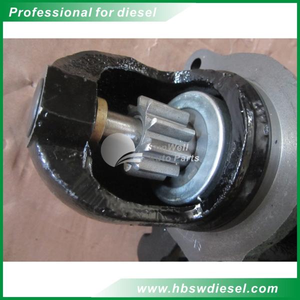 Engine Cummins Starter Motor 6BT 24V 6.6Kw 4934622 QD2707A Cast Iron Material