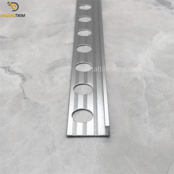 Aluminum Floor Trim Ceramic Tile Factory Ceramic Trim With Anodizing Polishing