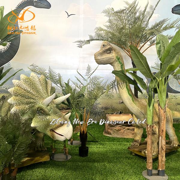 Theme Park Realistic Dinosaur Animatronic Models Waterproof