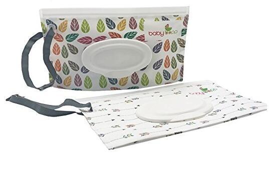 Portable wet tissue packaigng bag container, EVA custom wet tissue bag, tissue container bag,tissue packaging diaper pac
