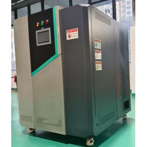 Electrochemical landfill leachate wastewater treatment equipment. No chemicals are required, no residual solid waste is generated, and the electrodes do not scale or clog.