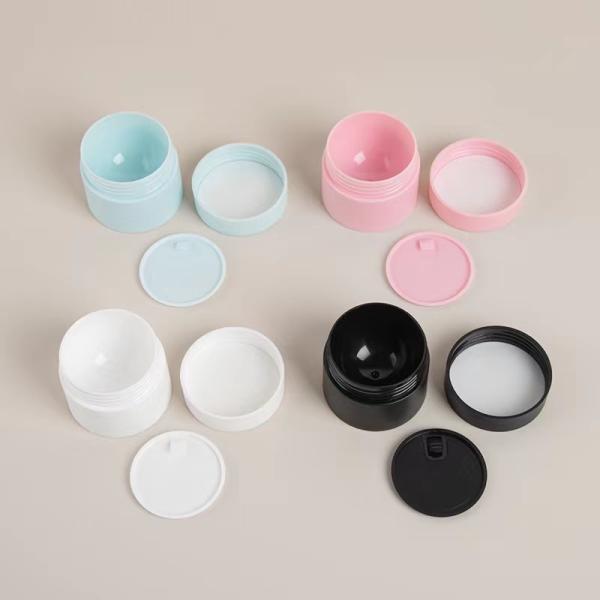 Tarro de crema de plástico PP de 5 g a 50 g, colores personalizados, MOQ 10000 piezas