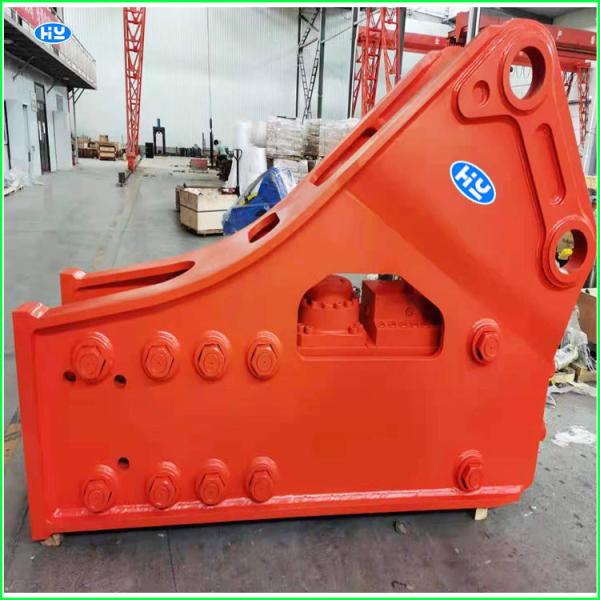 Crawler 75mm Rod Hydraulic Excavator Breaker 6-9 Tons Mini Demolition Hammer