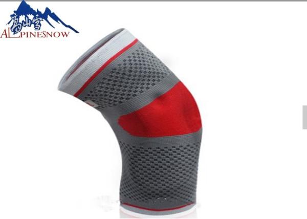blessure d'Aviod de douille de soutien de genou de sports de douille de compression de genou du silicone 3D