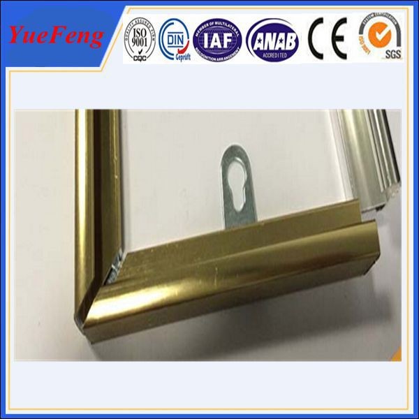 6063 t5 alumnium beautiful photo frames,picture frame extrusion profile