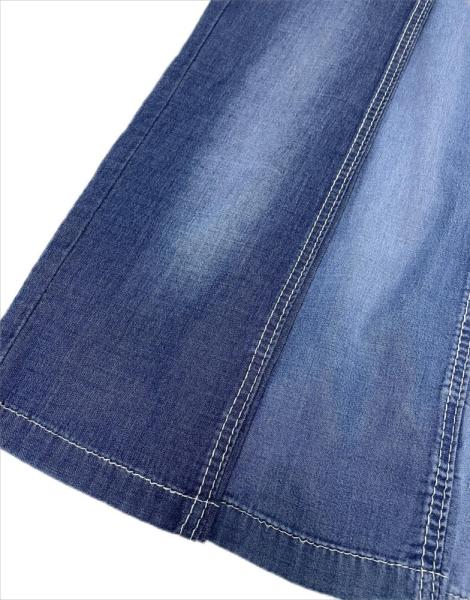 Cotton Lyocell Spandex 71/72 Width Summer 4.8 Oz Light Weight Elastic Denim Fabric For Jeans