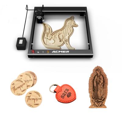 High Precision CNC Laser Engraving Machine 33W Compatible MAC Windows Systems