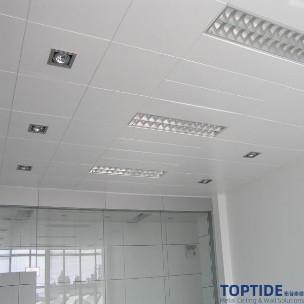 CE Certified 1.2mm 300x1200 Decorative Drop Ceiling Metal Grid Interior