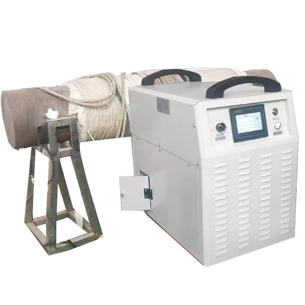 40kw IGBT Air Cooling Induction Heater for Post Weld Heat Treatment with Uniform Heating
