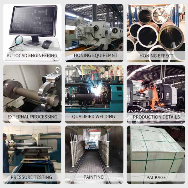 High Precision Bore Cylinder Chrome Plated Steel Pipe Tubing hydraulic cylinder parts