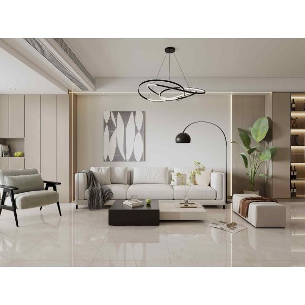 Durable 800x800mm Marble Polished Glazed Porcelain Tiles For Office Scratch-resistance