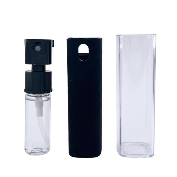 Garrafa 10ml plástica cosmética vazia da bola de rolo da névoa do pulverizador da bomba do perfume