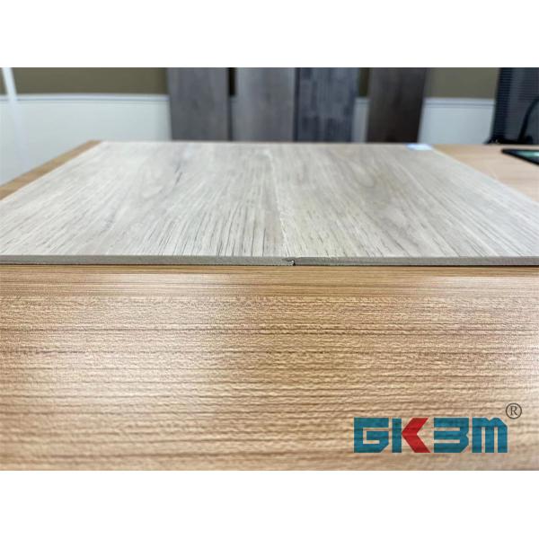 Огнеупорный анти- настил SPC выскальзывания LS-W8004 русый с серым цветом