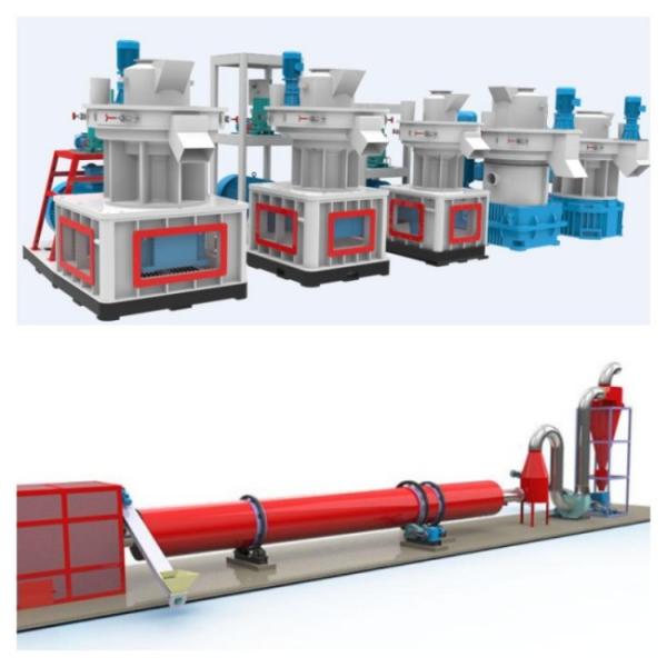 1-5 Ton Per Hour Rice Husk Pellet Plant Biomass Pellet Manufacturing Plant