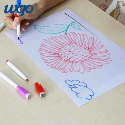 Repositionable Sticky Dry Erase Board A3 11x17 Sticky Wall Whiteboard White Writing Board