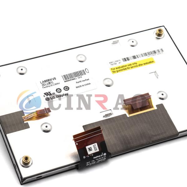 Écran tactile capacitif de l'écran LA080WV8 SL 01 d'affichage à cristaux liquides d'atterrisseur