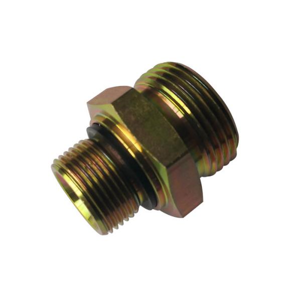 Стальной мужчина Бсп 3/4" золотое трубы 1КБ метрической резьбы штуцеров трубы дл